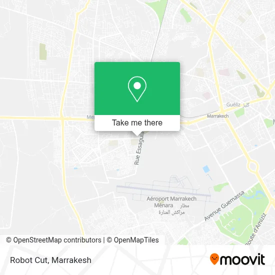 Robot Cut map