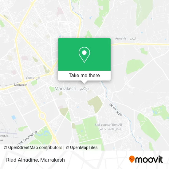 Riad Alnadine map