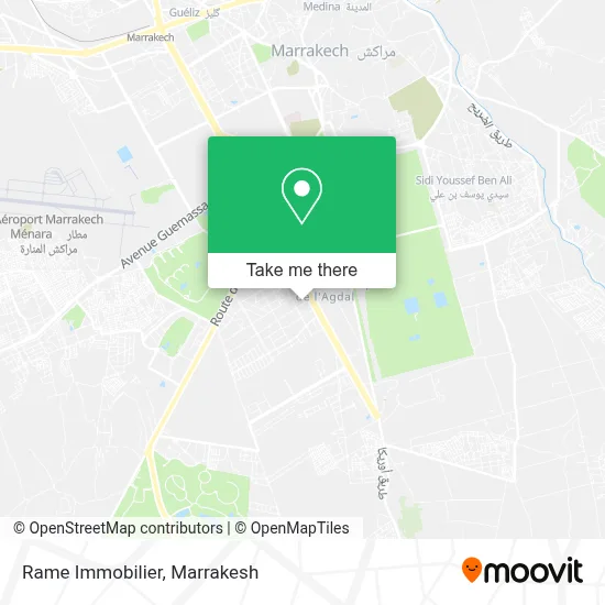 Rame Immobilier map