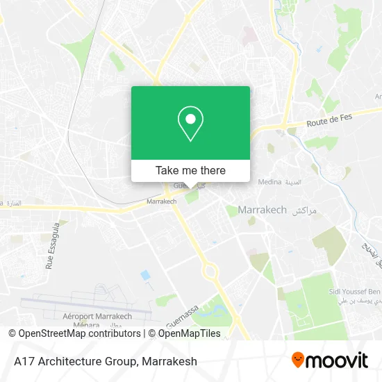 A17 Architecture Group map