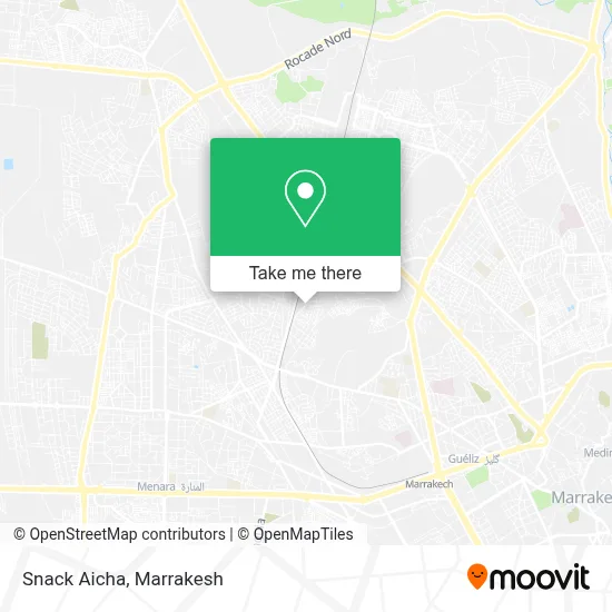 Snack Aicha map
