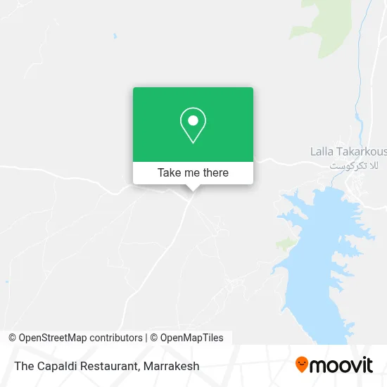 The Capaldi Restaurant map