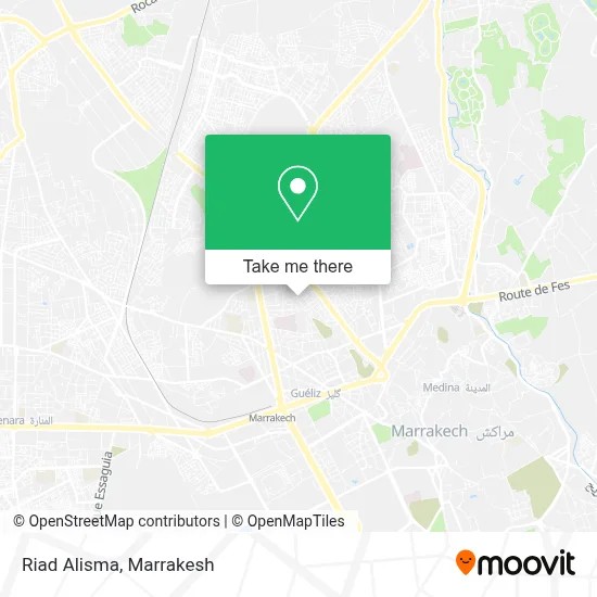 Riad Alisma map