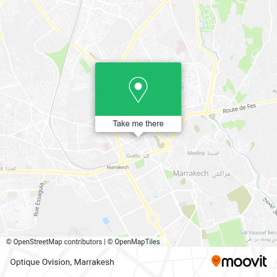 Optique Ovision map