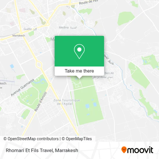 Rhomari Et Fils Travel map