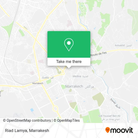 Riad Lamya map