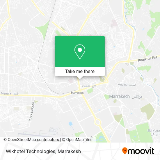 Wikhotel Technologies map