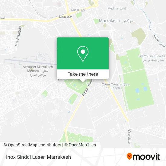 Inox Sindci Laser map