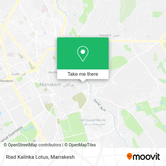 Riad Kalinka Lotus map