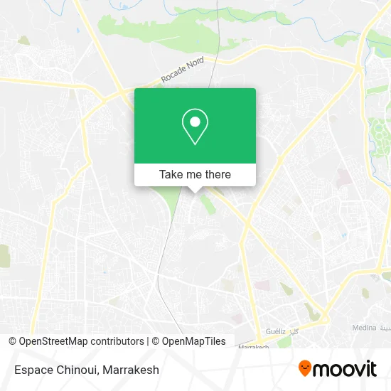 Espace Chinoui map