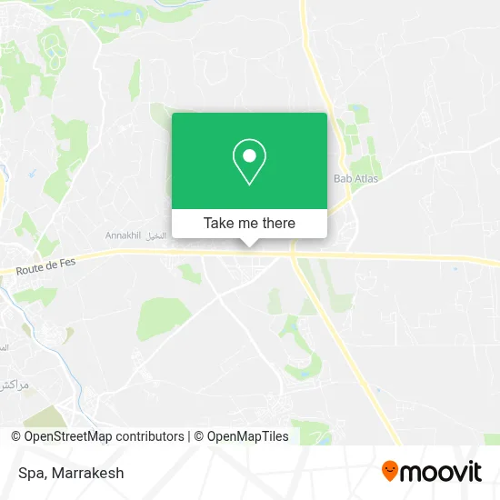 Spa map