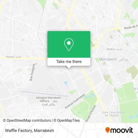 Waffle Factory map