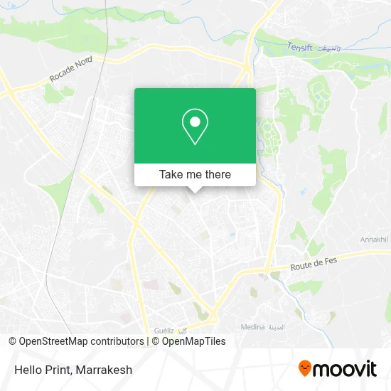 Hello Print map