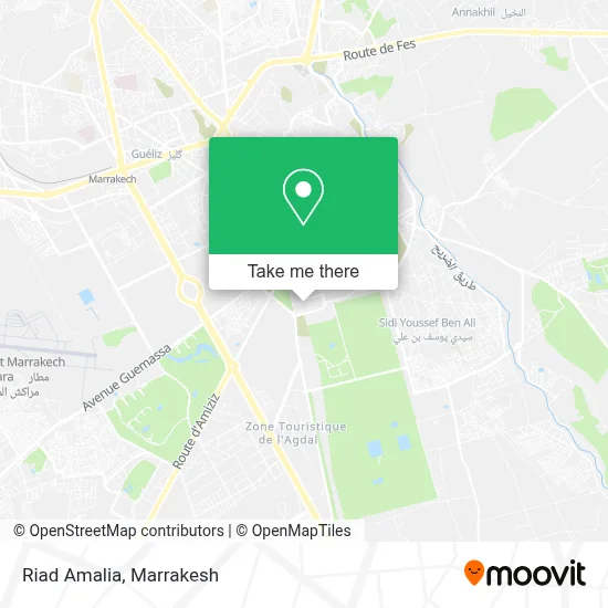 Riad Amalia map