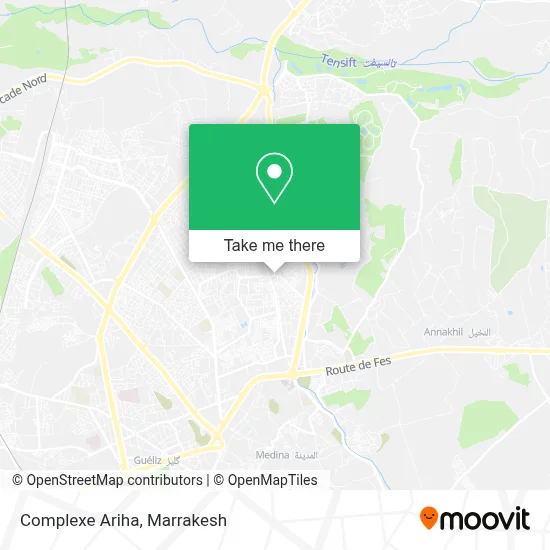 Complexe Ariha map