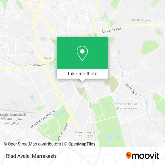 Riad Ayala map