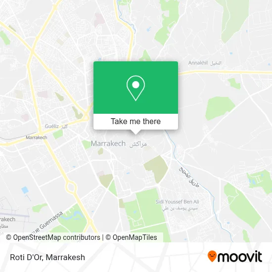 Roti D'Or map