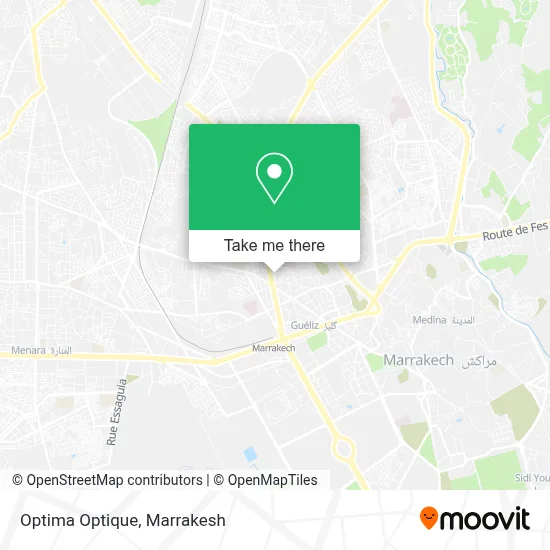 Optima Optique map