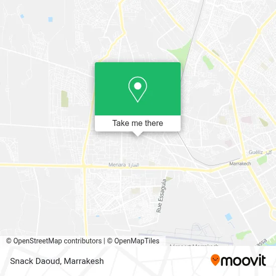 Snack Daoud map