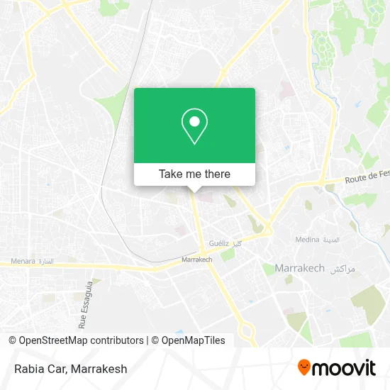 Rabia Car map
