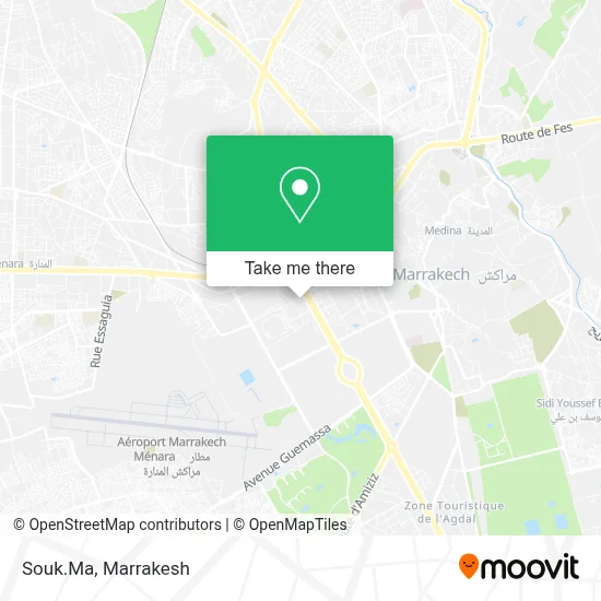 Souk.Ma map