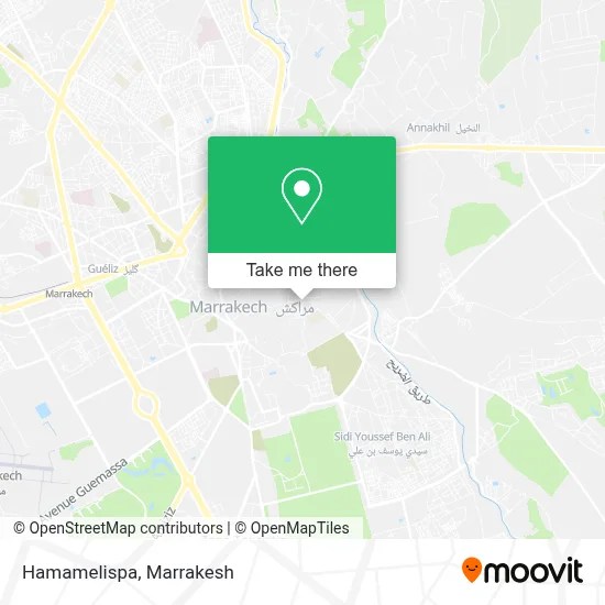 Hamamelispa map