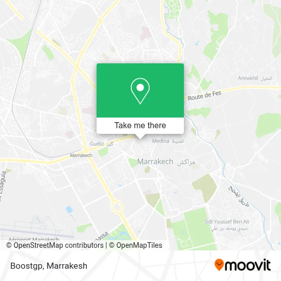 Boostgp map