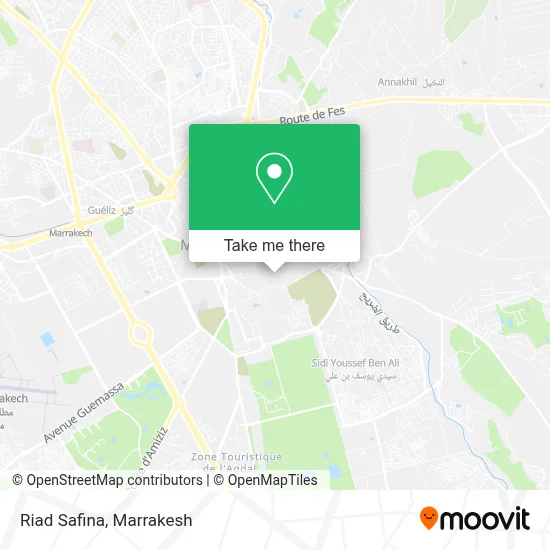 Riad Safina map
