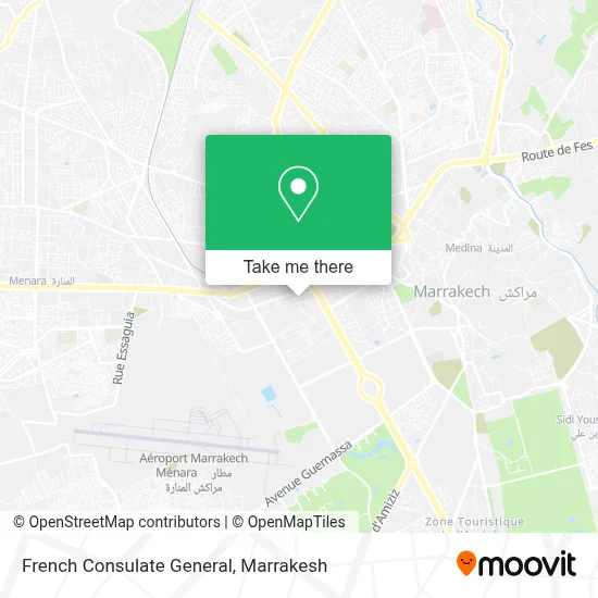 French Consulate General map