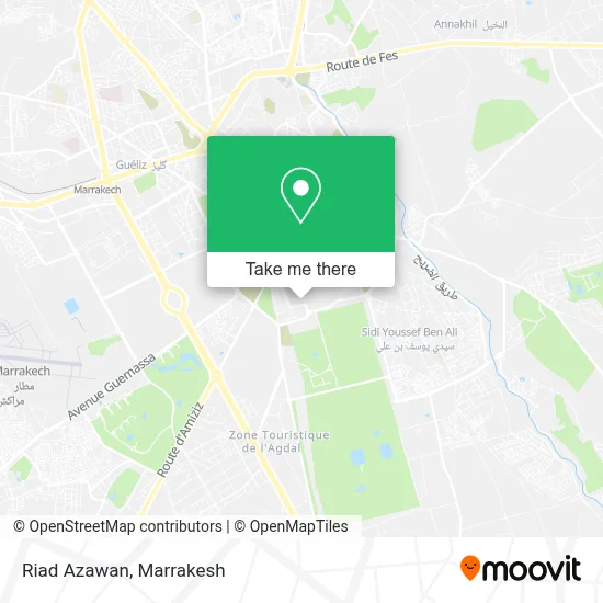 Riad Azawan map