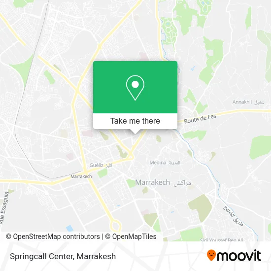 Springcall Center map