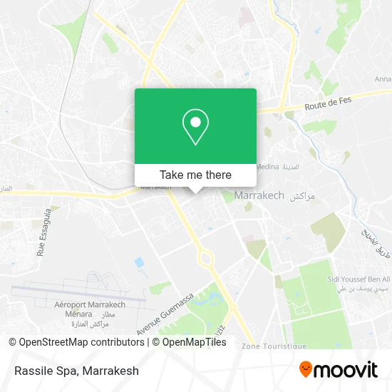 Rassile Spa map