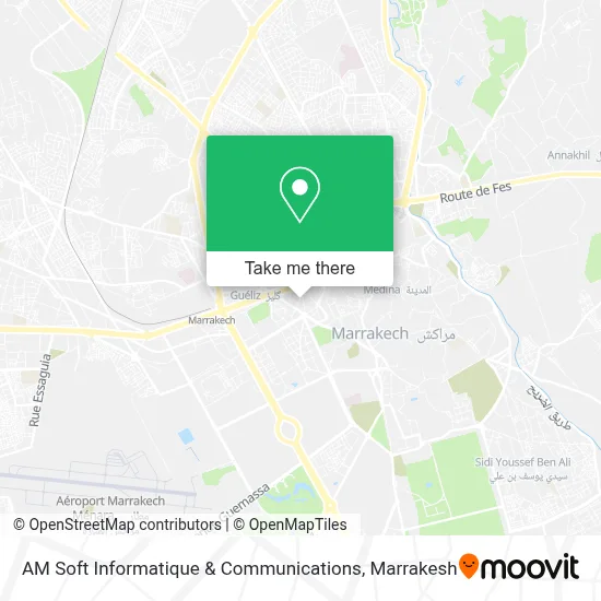 AM Soft Informatique & Communications map