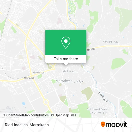 Riad Ineslisa map