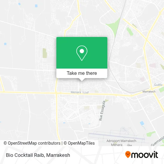 Bio Cocktail Raib map