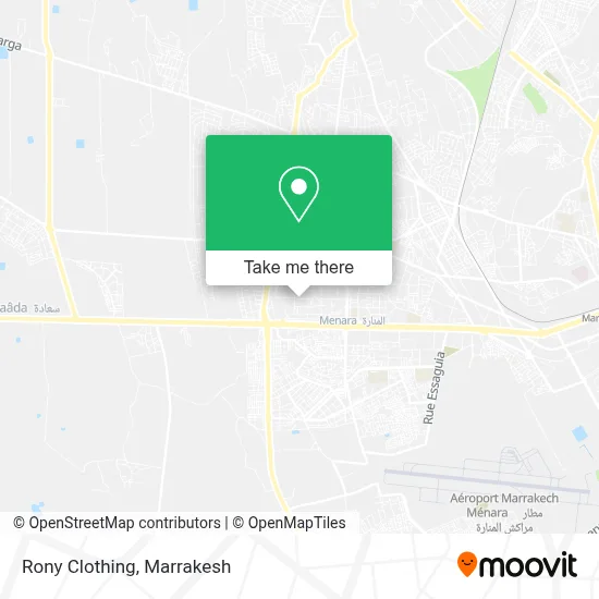 Rony Clothing map
