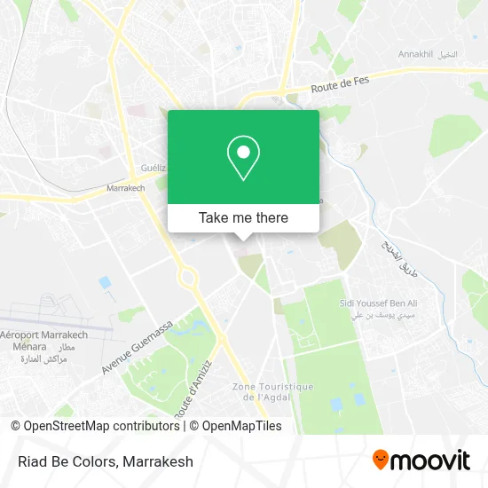 Riad Be Colors map