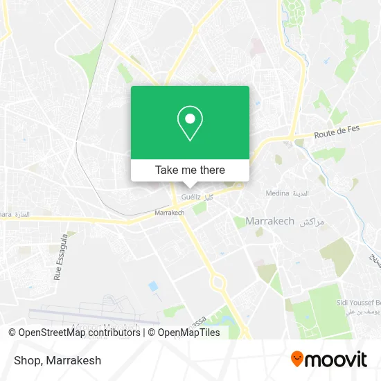 Shop map