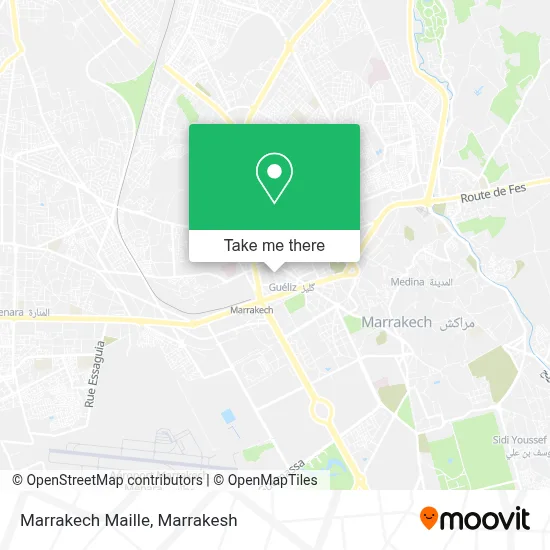 Marrakech Maille map