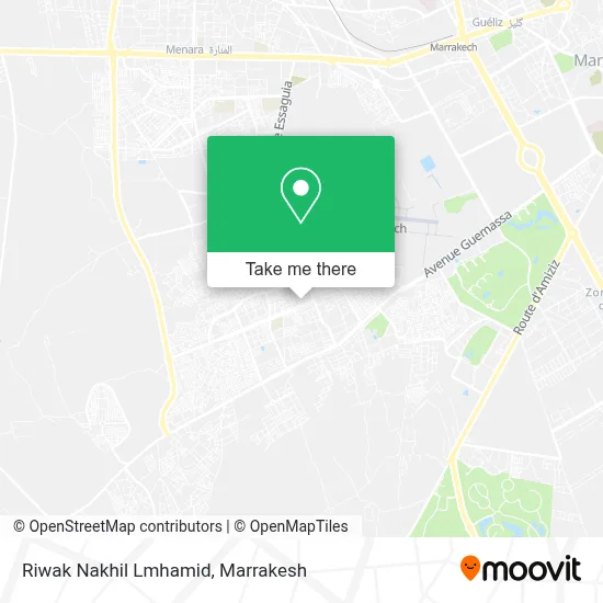 Riwak Nakhil Lmhamid map