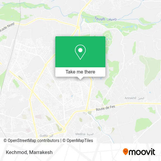 Kechmod map