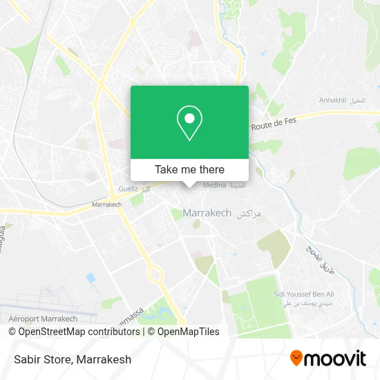Sabir Store map