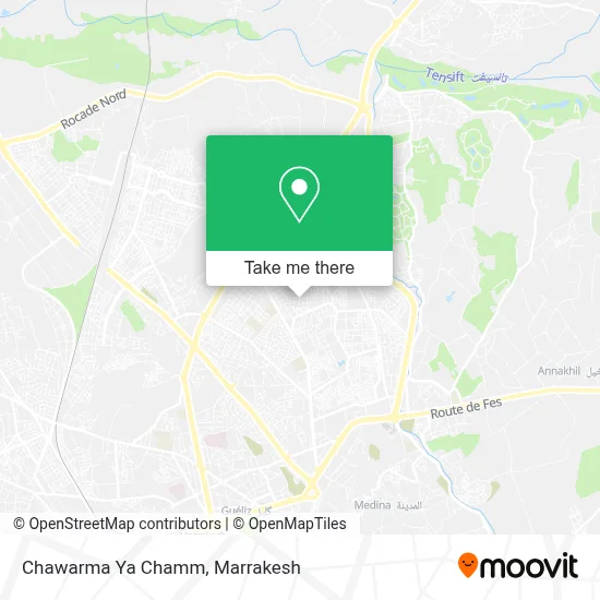 Chawarma Ya Chamm map