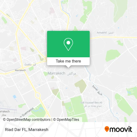 Riad Dar FL map