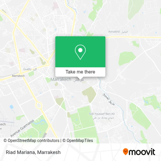 Riad Mariana map