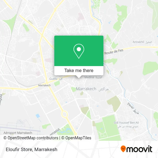 Eloufir Store map