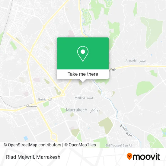 Riad Majwril map