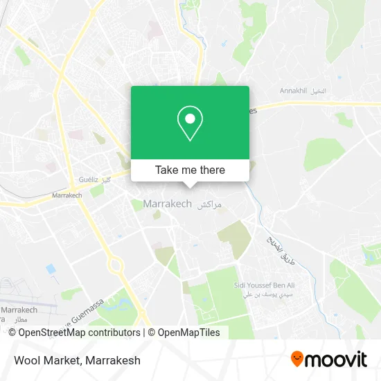 Wool Market map