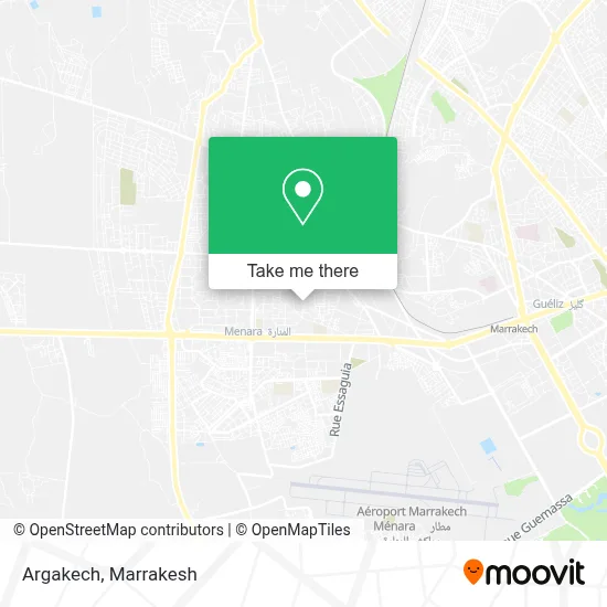 Argakech map
