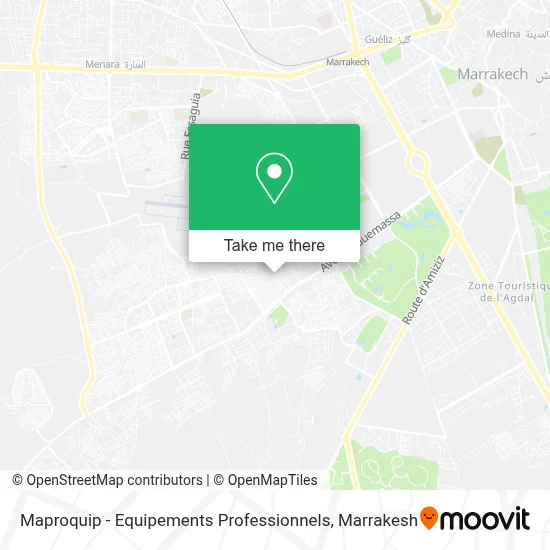 Maproquip - Equipements Professionnels map